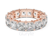 Asscher Cut Diamond Eternity Band