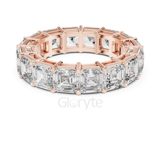 Asscher Cut Diamond Eternity Band