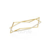 Geometric Diamond Bangle