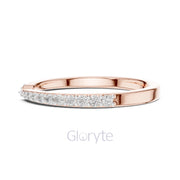 Open Pavé Diamond Band | Lab-Grown |