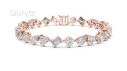 Mixed Shape Diamond Bracelet