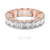 Emerald Cut Diamond Eternity Ring – Classic Full Circle Ring