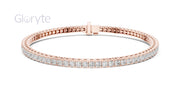 Princess Cut Diamond Tennis Bracelet