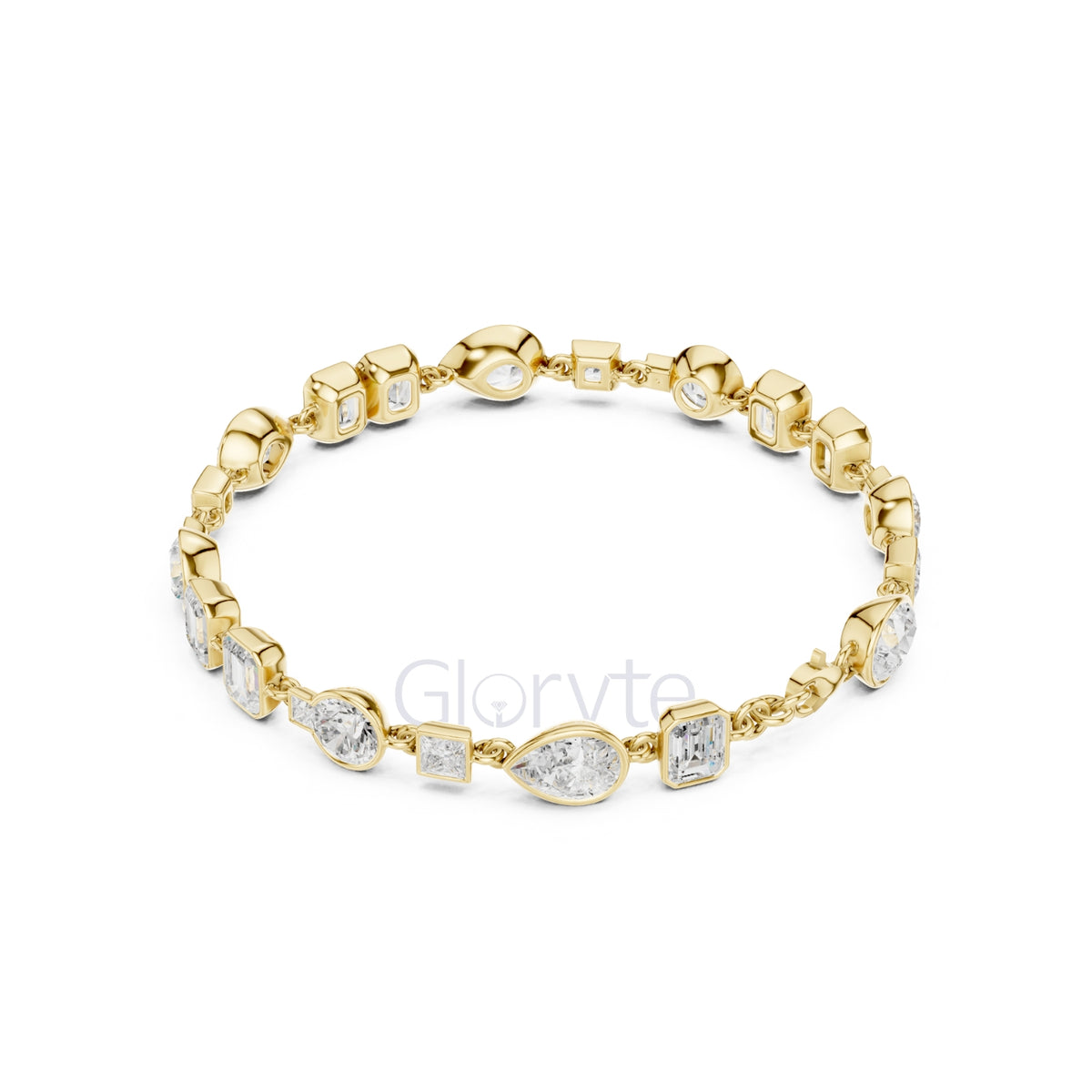 Cluster Diamond Bracelet