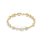 Cluster Diamond Bracelet