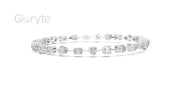 Mixed Shape Diamond Tennis Bracelet