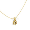 Oval Cut Pendant with Diamond Bail | 1.50 CT