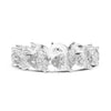 Pear Cut Diamond Eternity Band Ring