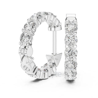 Classic Round Hoop Earrings