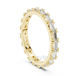 Baguette Diamond Eternity Band