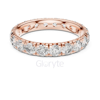 Round Cut Diamond Eternity Band