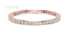Round Cut Diamond Tennis Bracelet 0.10 Pointers