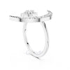 Moon & Star Diamond Ring in 925 Silver, 10K & 14K Gold – Lab-Grown Diamond / Moissanite