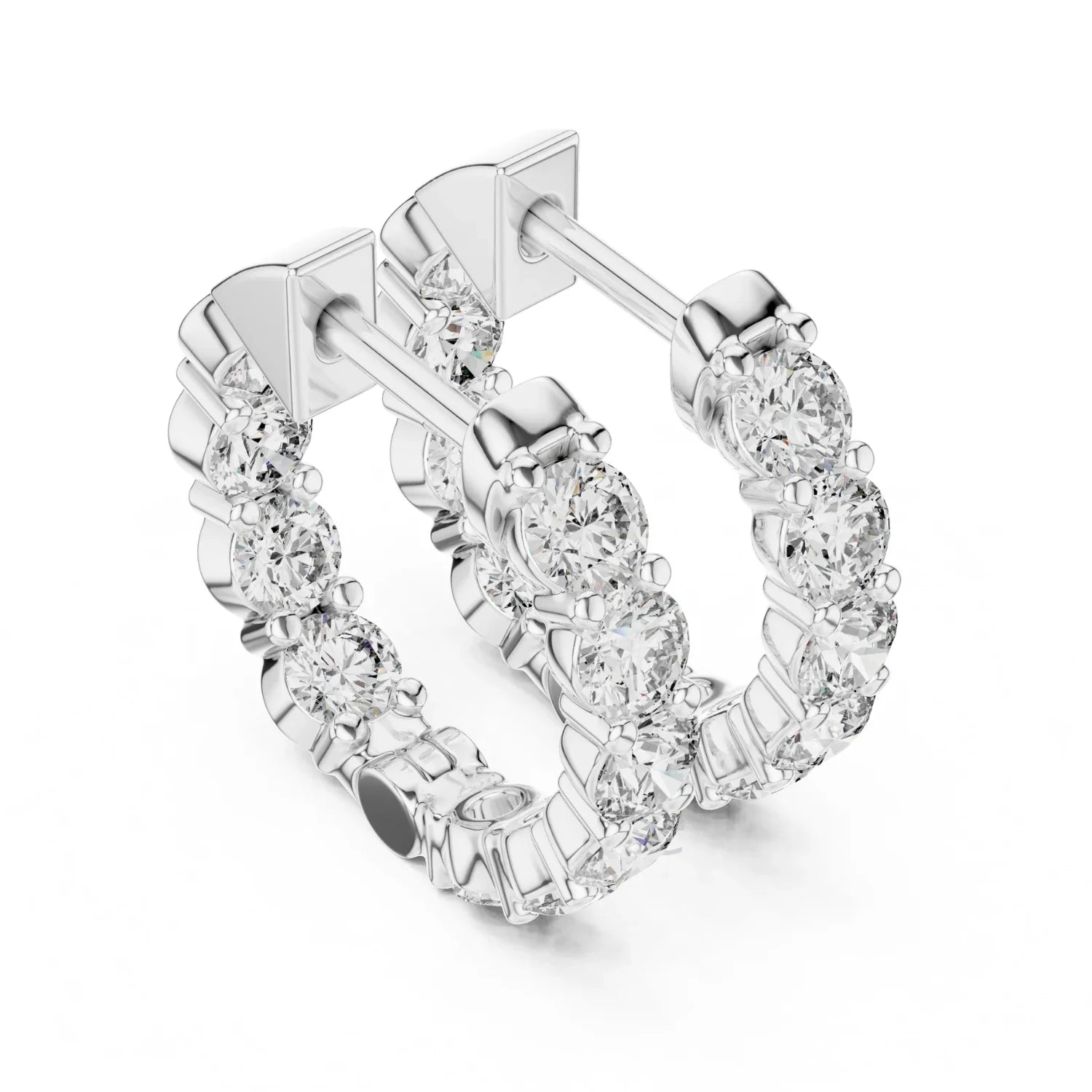 Classic Round Hoop Earrings