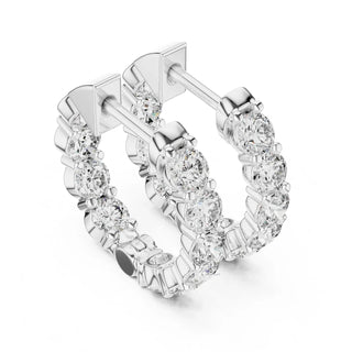 Classic Round Hoop Earrings