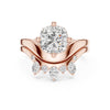 Cushion & Oval Diamond Bridal Set
