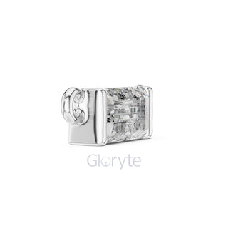 Baguette Diamond Bar Necklace