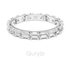 Baguette Diamond Eternity Band – Lab-Grown & Moissanite