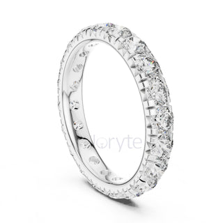 Round Cut Diamond Eternity Band