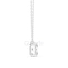 Radiant Cut Solitaire Pendant | 2.5 CT