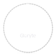 Bezel Set Diamond Tennis Necklace