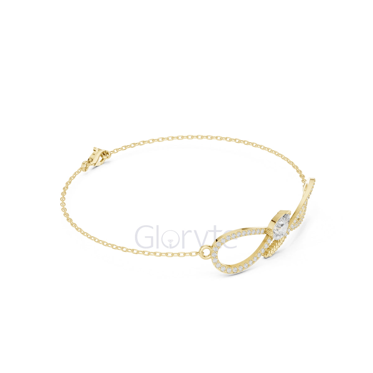 Infinity Diamond Bracelet