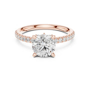 1.5ct Diamond Ring with Marquise & Round Accents