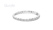 Emerald Cut Diamond Tennis Bracelet 0.30 Pointers