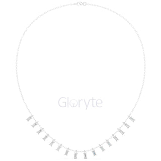 Baguette Diamond Necklace