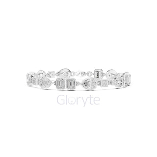 Cluster Diamond Bracelet