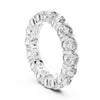 Round Cut Diamond Eternity Band – Full Circle Brilliance in 925 Silver, 10K & 14K Gold