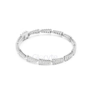 Graduated Baguette Diamond Tennis Bracelet