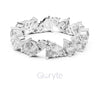 Pear & Round Lab Diamond Eternity Band – Classic Statement Ring