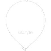 Diamond Link Pendant Necklace