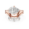 Pear Diamond Bridal Set