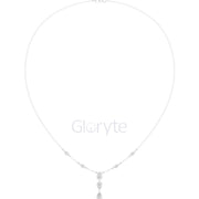 Pear Drop Diamond Necklace