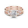 Cushion Diamond & Marquise Accent Bridal Set