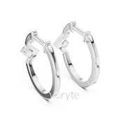 Geometric Hoop Earrings