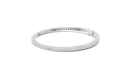 Princess Cut Diamond Tennis Bracelet