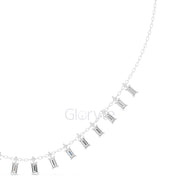 Baguette Diamond Necklace