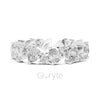 Pear & Round Lab Diamond Eternity Band – Classic Statement Ring