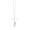 Toi et Moi Diamond Pendant Necklace