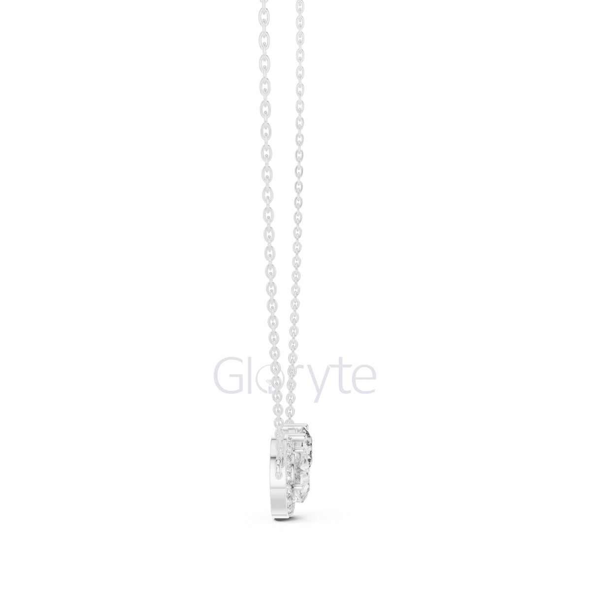 Toi et Moi Diamond Pendant Necklace