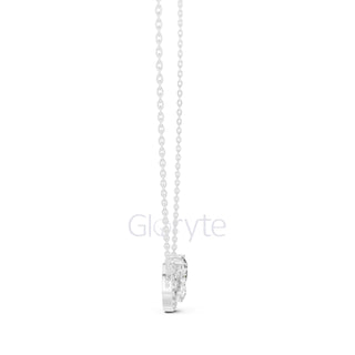 Toi et Moi Diamond Pendant Necklace