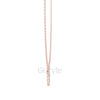Eternal Halo Diamond Wreath Necklace