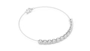 Diamond Halo Tennis Bracelet 3.00mm