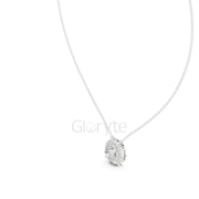 Round Halo Diamond Pendant Necklace (2.38 CT)