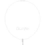 Oval & Pear Drop Diamond Pendant Necklace