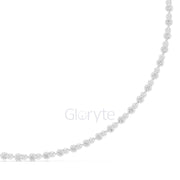 Bezel Set Diamond Tennis Necklace