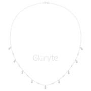 Dangling Diamond Station Necklace